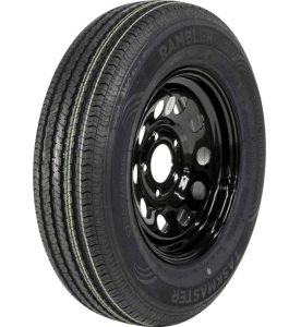 Rambler Spare Tire – 15″ 5 Lug – BLACK