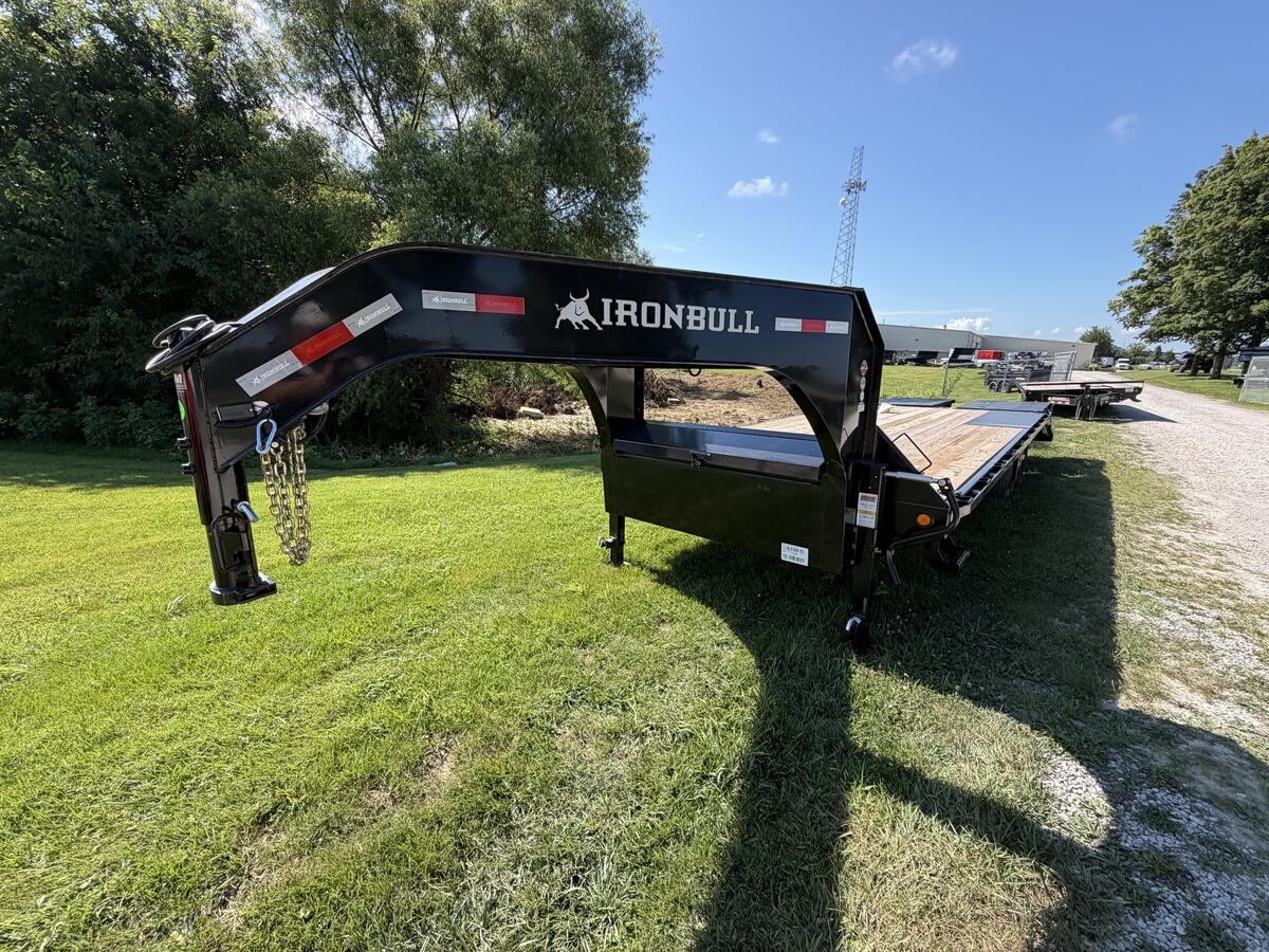 2027 Iron Bull FDG 102 X 25 14K GN TRAILER